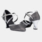 Escarpins noirs | Talon carré stable avec brides croisées ajustables